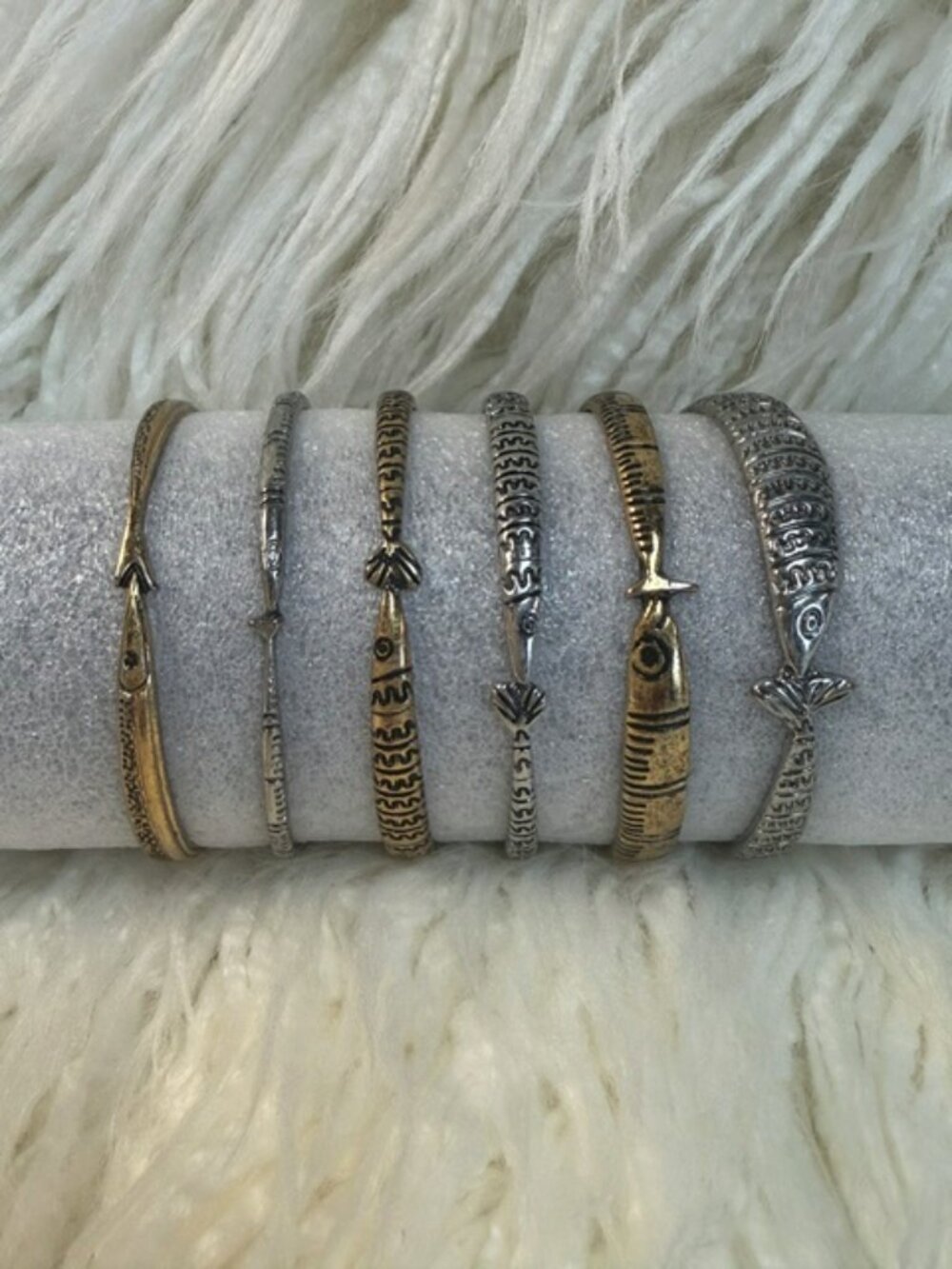ZARA FISH METAL MULTI BRACELET